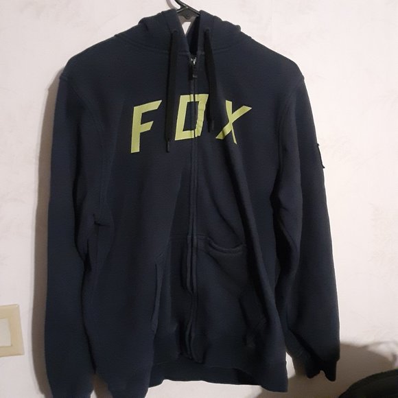 Fox Racing Men's District 2 Full Zip Hooded Sweatshirt 19686 Size M - Picture 1 of 9